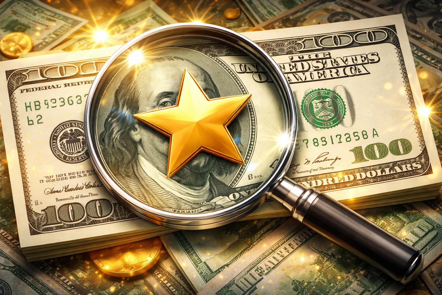 Verificador de billetes con estrella ⭐ descubre si tu billete vale más