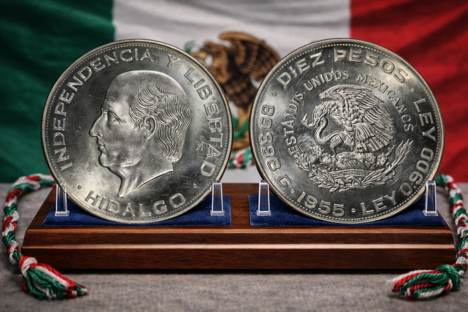 10 pesos Miguel Hidalgo (1955–1959): la plata mexicana que nunca falla