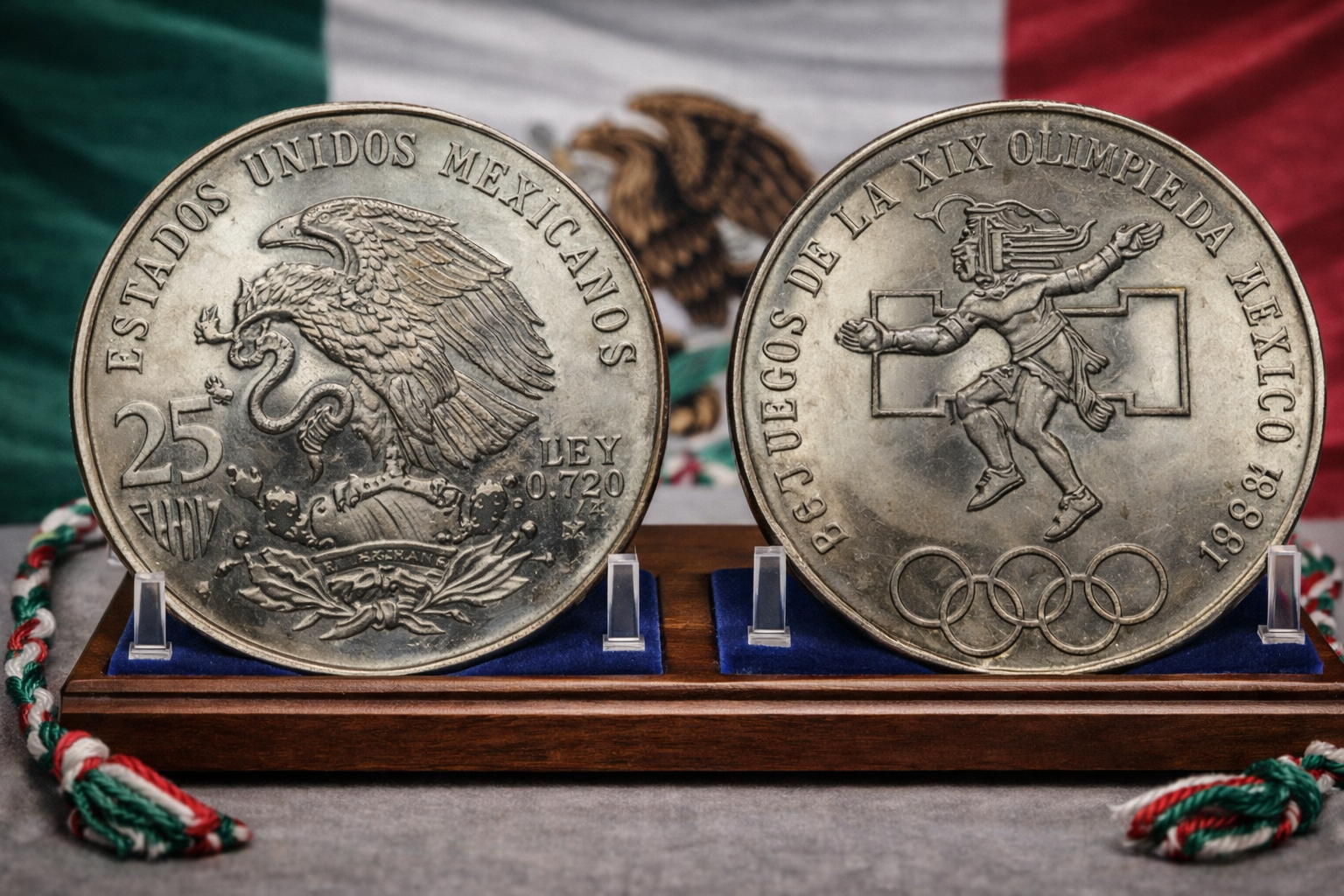 10 pesos Juegos Olímpicos México 1968