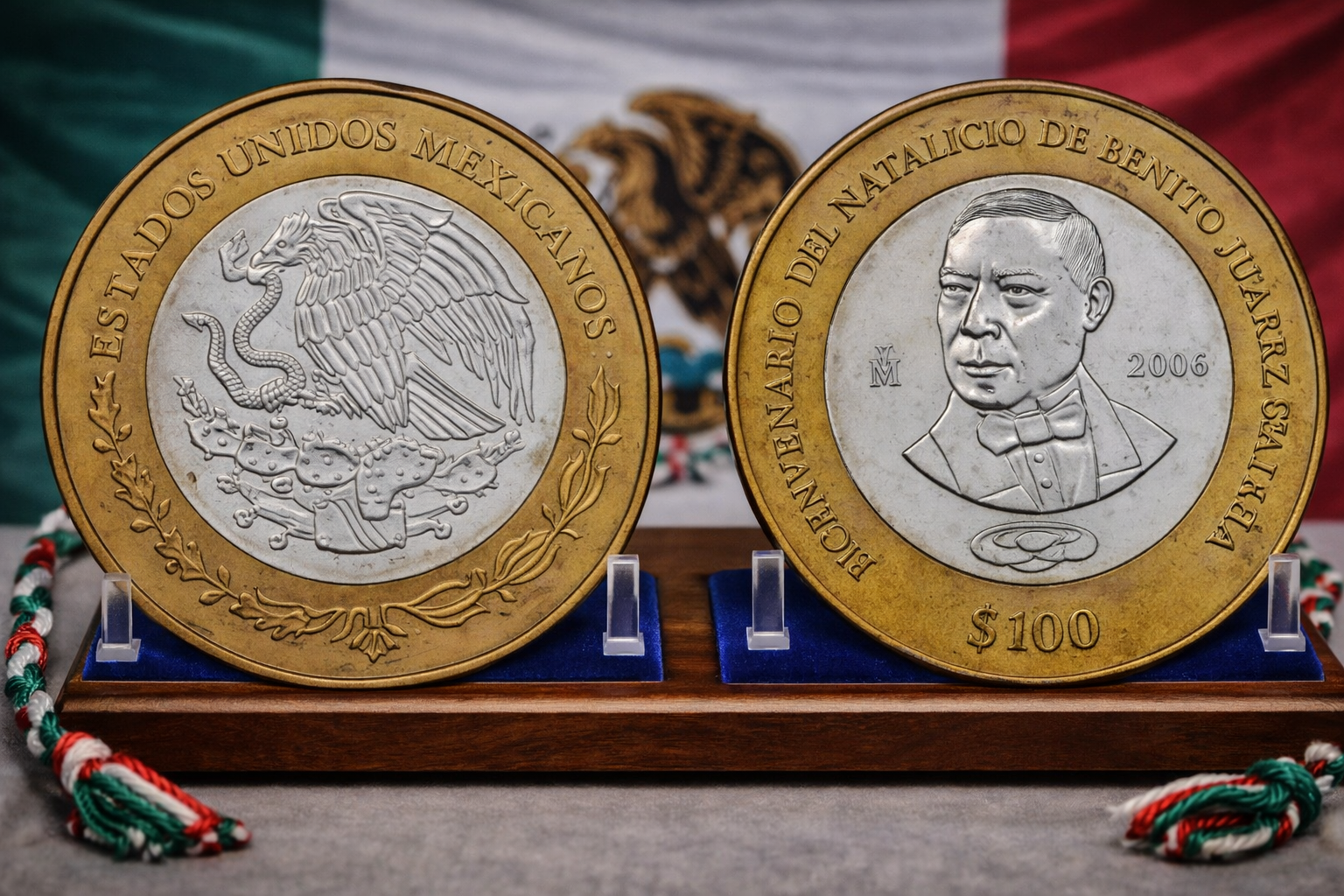 100 pesos Benito Juárez