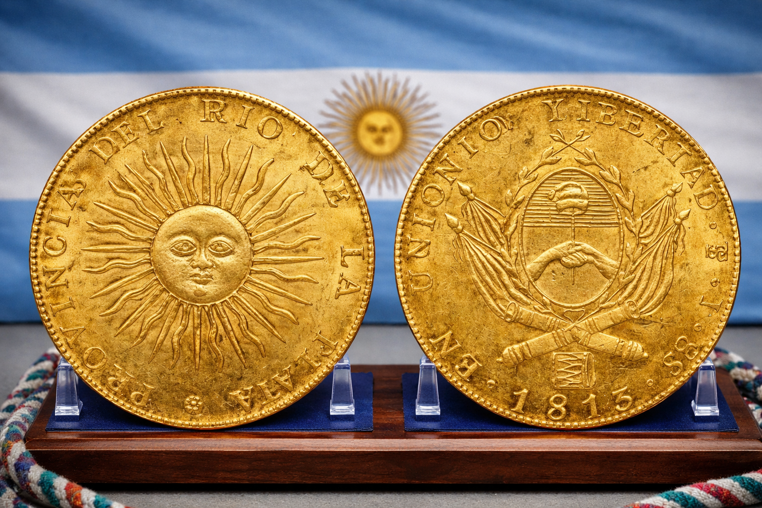 8 Escudos de Oro – Provincias del Río de la Plata (1813)