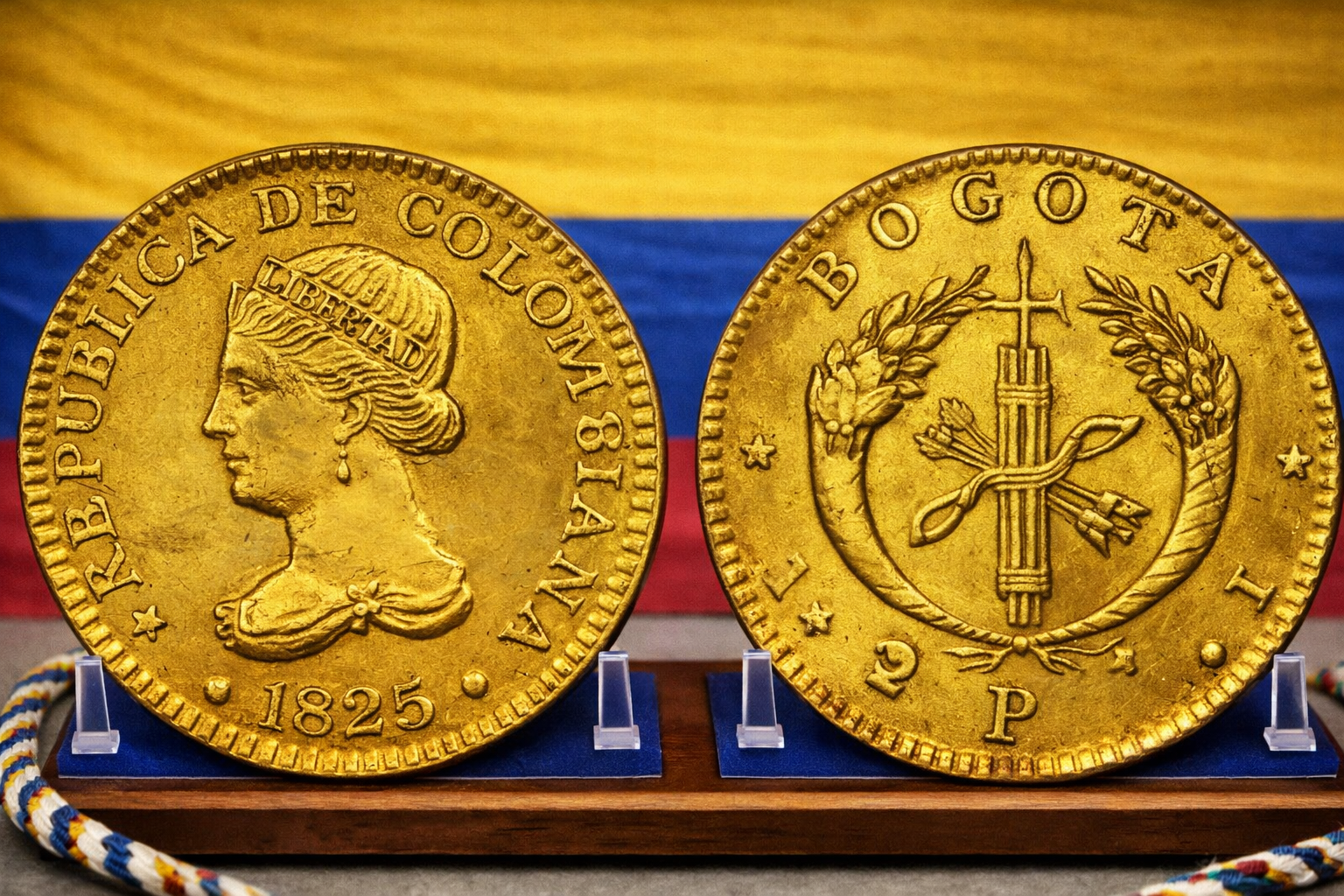 1 Peso de Oro – República de Colombia (1821–1830)